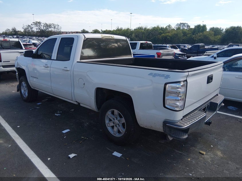 Vin: 1gcvkrec6jz184722, lot: 46841630, chevrolet silverado 1500 1lt 20183