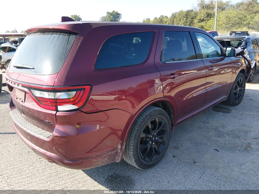 Vin: 1c4sdhct4kc820665, lot: 46841644, dodge durango r/t rwd 20194