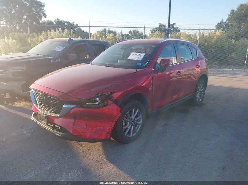 Vin: jm3kfbam0n0539639, lot: 46841647, mazda cx-5 2.5 s 20222