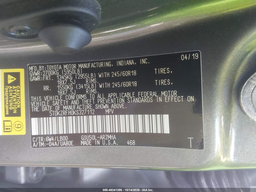TOYOTA HIGHLANDER - zdjęcie 9