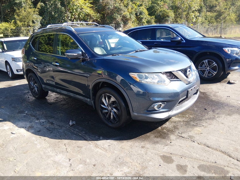 Vin: 5n1at2mv2fc792328, lot: 46841656, nissan rogue sl 20151