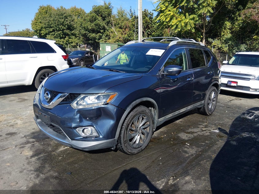 Vin: 5n1at2mv2fc792328, lot: 46841656, nissan rogue sl 20152