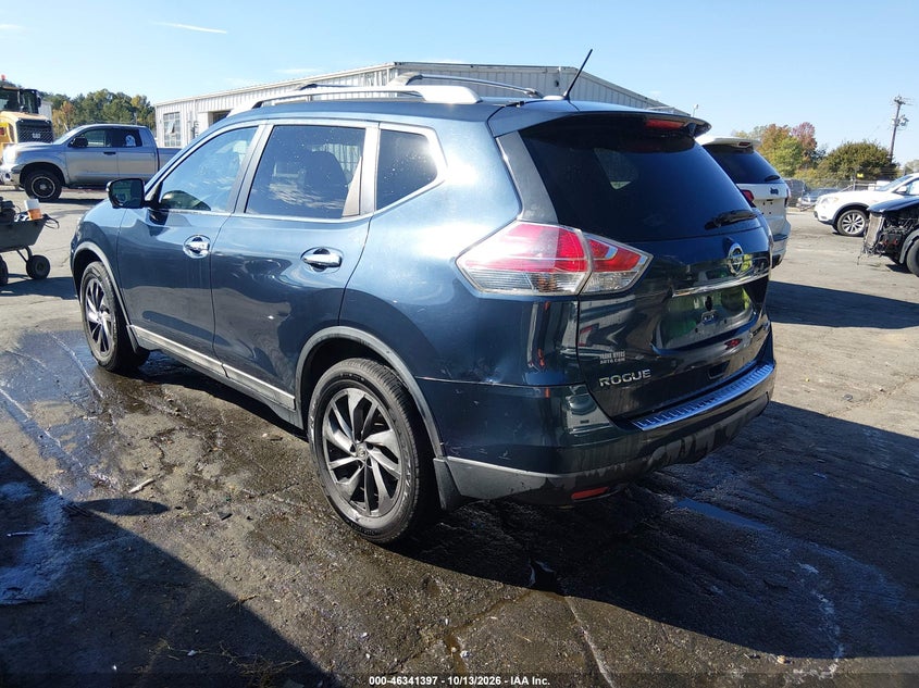 Vin: 5n1at2mv2fc792328, lot: 46841656, nissan rogue sl 20153