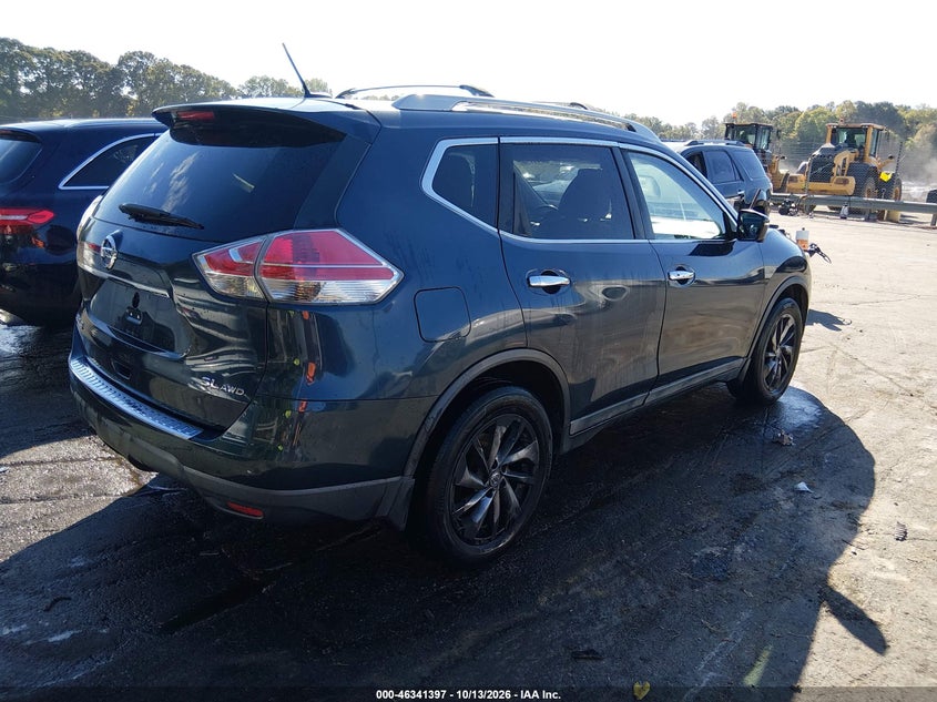 Vin: 5n1at2mv2fc792328, lot: 46841656, nissan rogue sl 20154