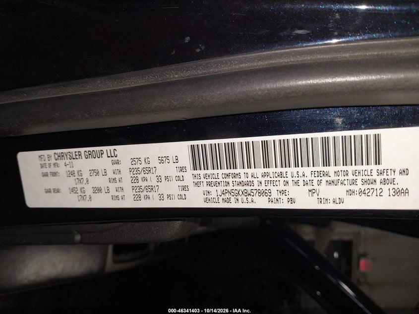 2011 JEEP LIBERTY LIMITED · Фото 9
