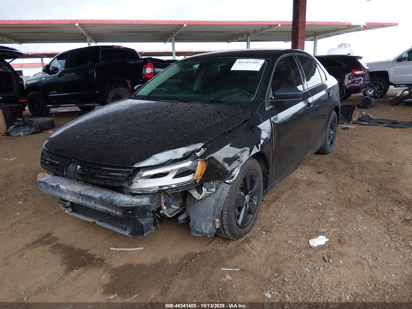 2013 Volkswagen Jetta 2.5L Se, Left Front, IAAI, VIN 3VWDP7AJ7DM412686 — photo 2
