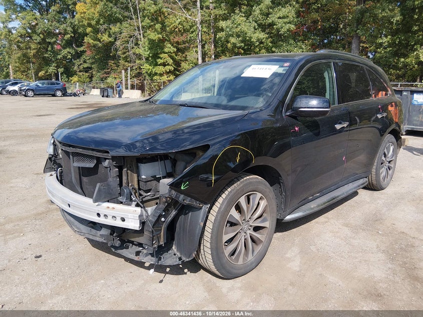 Vin: 5fryd4h68fb030346, lot: 46841695, acura mdx technology pkg w/entertainment pkg 20152