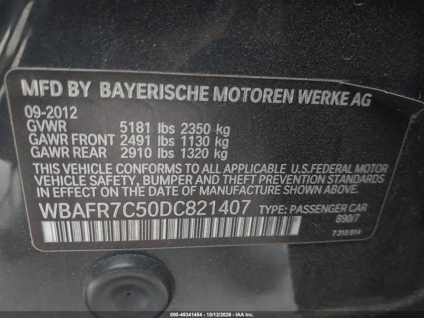 2013 BMW 535I · Фото 9
