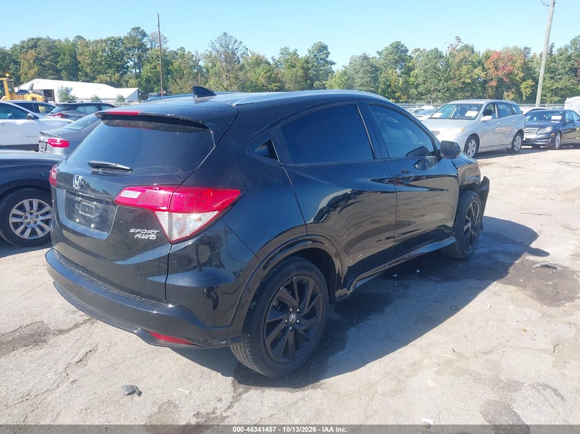Vin: 3czru6h15mm720872, lot: 46841716, honda hr-v awd sport 20214