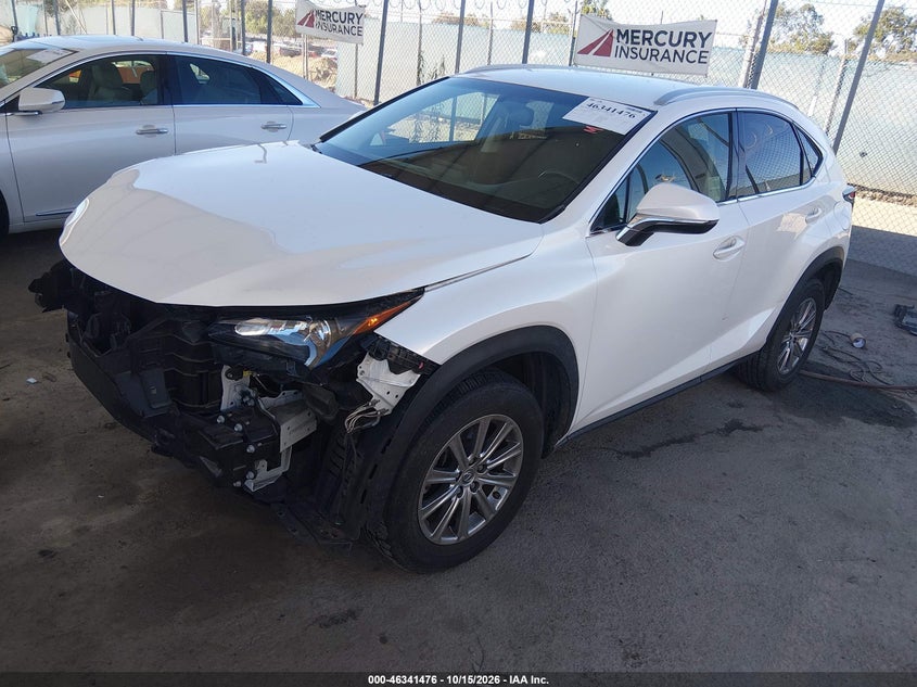 2016 Lexus Nx 200T, Right Front, IAAI, VIN JTJYARBZ7G2047750 — photo 2