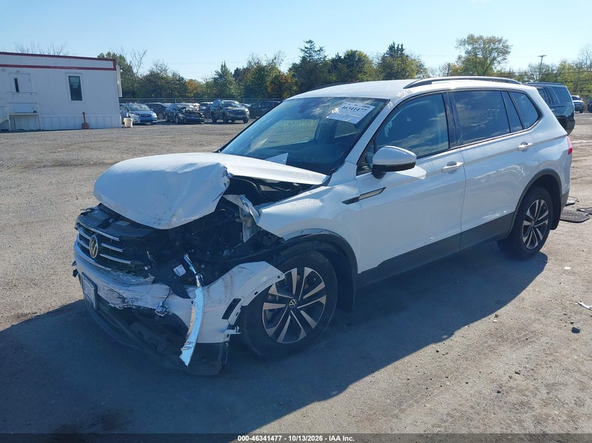 Vin: 3vvrb7ax0pm111825, lot: 46841737, volkswagen tiguan 2.0t s 20232