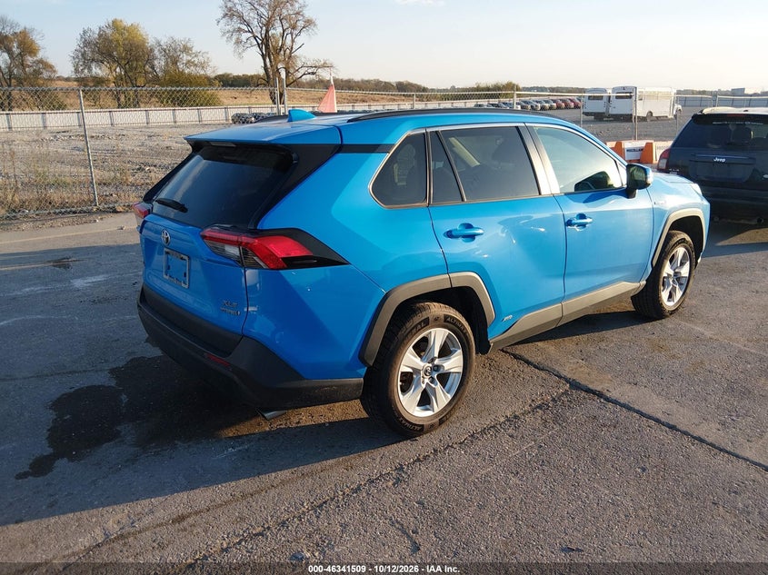Vin: 2t3rwrfv9kw044333, lot: 46841768, toyota rav4 hybrid xle 20194