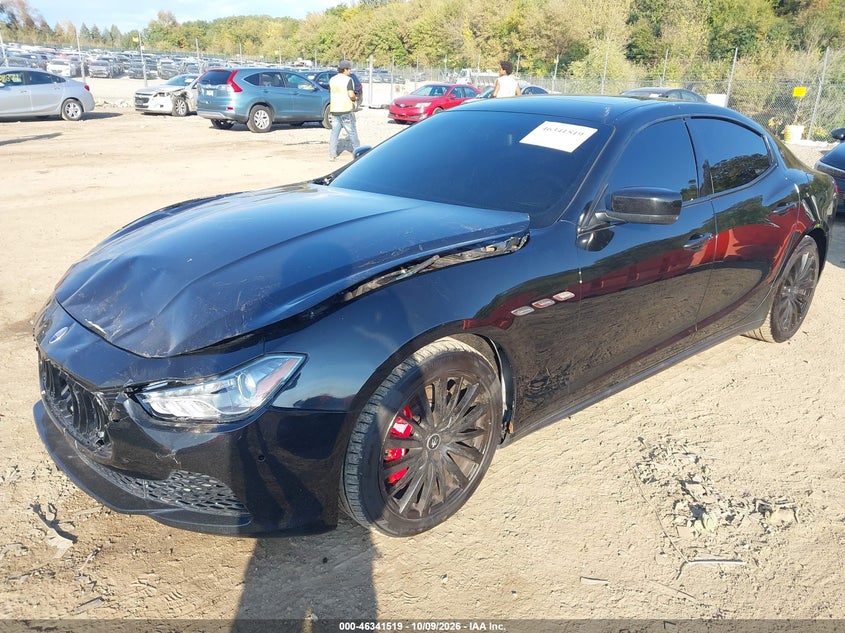 MASERATI GHIBLI 2014 VIN ZAM57RTA9E1089137