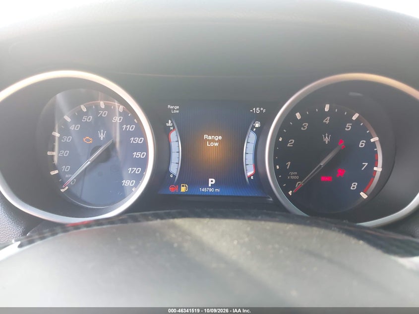 MASERATI GHIBLI 2014 VIN ZAM57RTA9E1089137