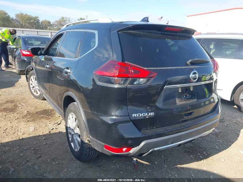 Vin: 5n1at2mtxkc844233, lot: 46841780, nissan rogue sv 20193