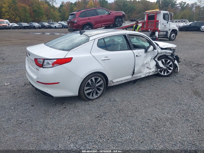 Vin: 5xxgr4a69eg289187, lot: 46841800, kia optima sx turbo 20144