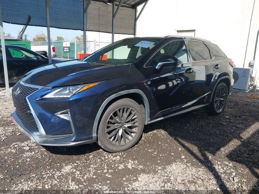 Vin: 2t2bzmca4gc031760, lot: 46841813, lexus rx 350 f sport 20162