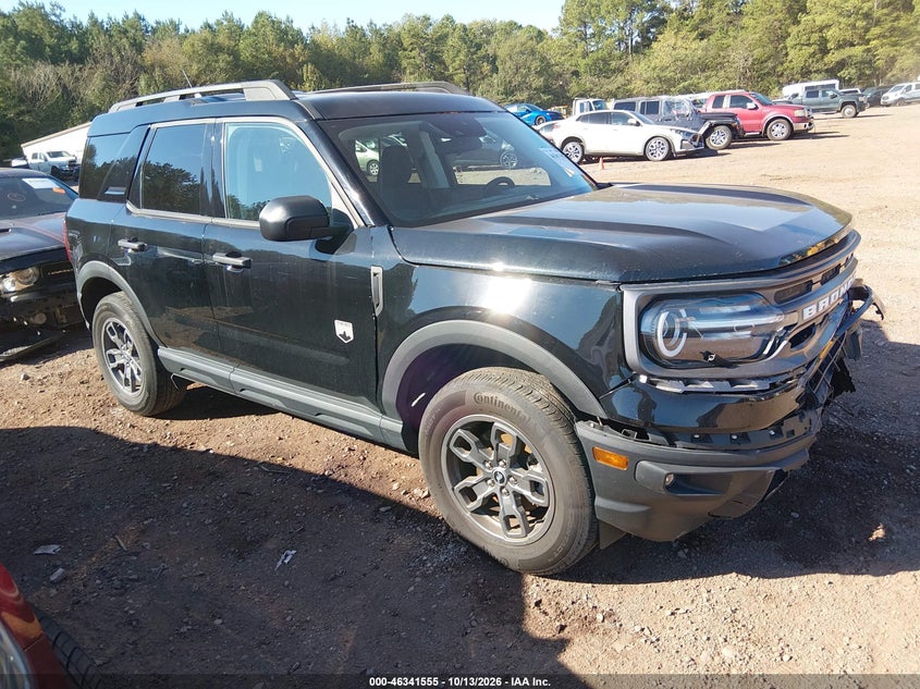 Vin: 3fmcr9b61rre05950, lot: 46841814, ford bronco sport big bend 20241