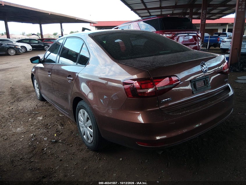 Vin: 3vw267aj2gm361354, lot: 46841816, volkswagen jetta 1.4t s 20163