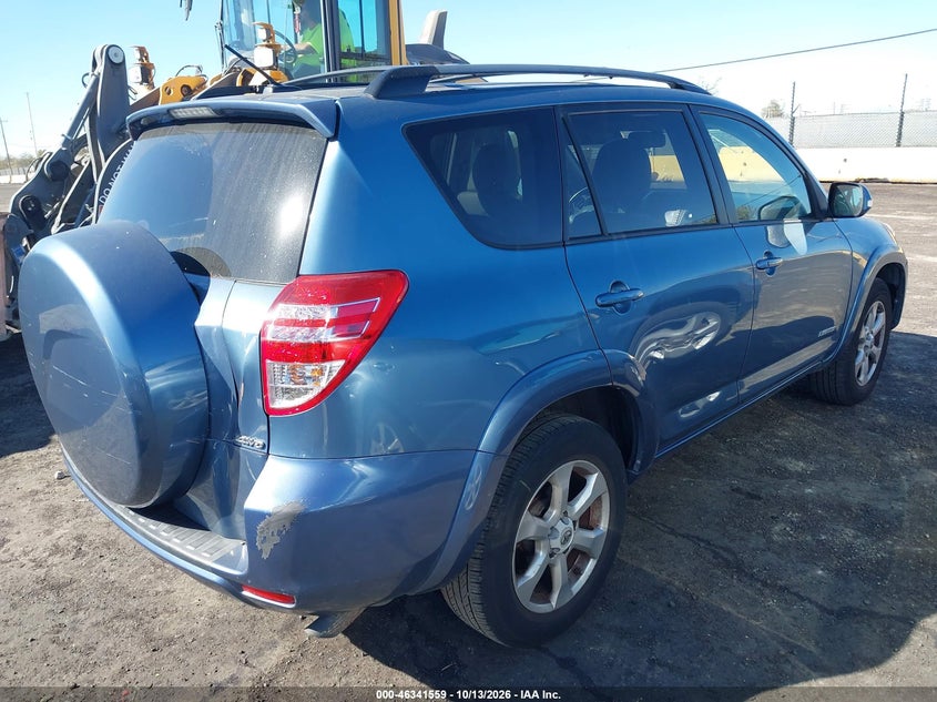 Vin: 2t3dk4dv8aw033902, lot: 46841818, toyota rav4 limited v6 20104
