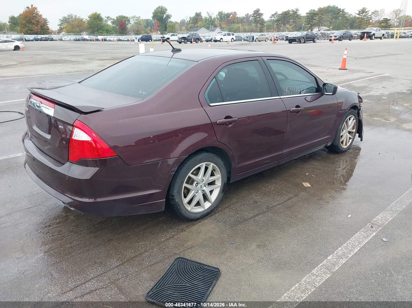 Vin: 3fahp0ja3cr392939, lot: 46841936, ford fusion sel 20124
