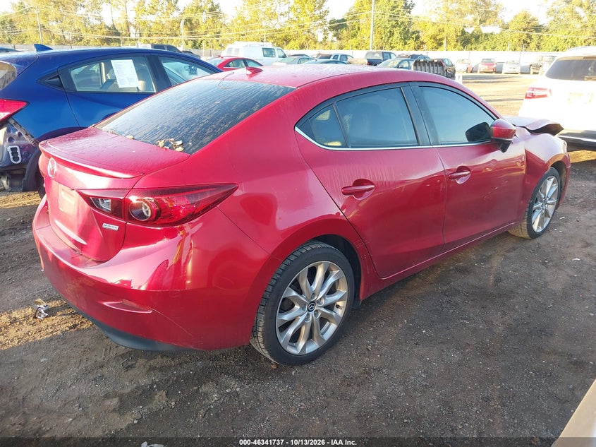 Vin: 3mzbn1v70hm140657, lot: 46841996, mazda mazda3 touring 20174