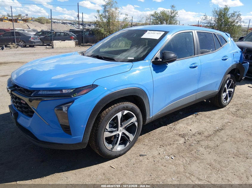 Vin: kl77lge26rc122458, lot: 46842028, chevrolet trax fwd 1rs 20242