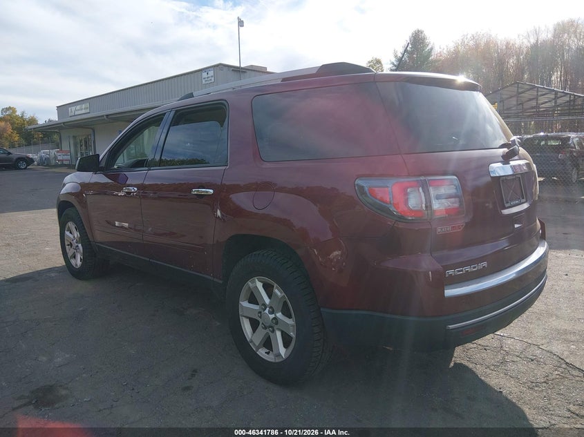Vin: 1gkkvpkd5fj312759, lot: 46842045, gmc acadia sle-2 20153