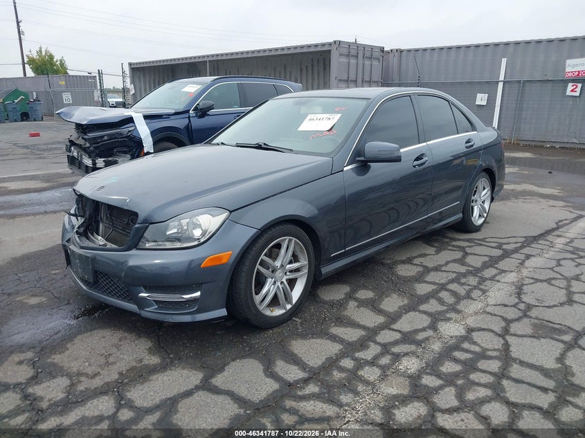 Vin: wddgf4hb8ea934408, lot: 46842046, mercedes-benz c 250 sport 20142