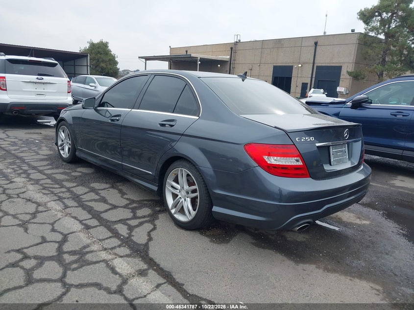 Vin: wddgf4hb8ea934408, lot: 46842046, mercedes-benz c 250 sport 20143