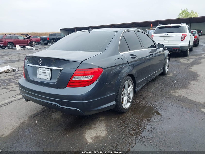 Vin: wddgf4hb8ea934408, lot: 46842046, mercedes-benz c 250 sport 20144
