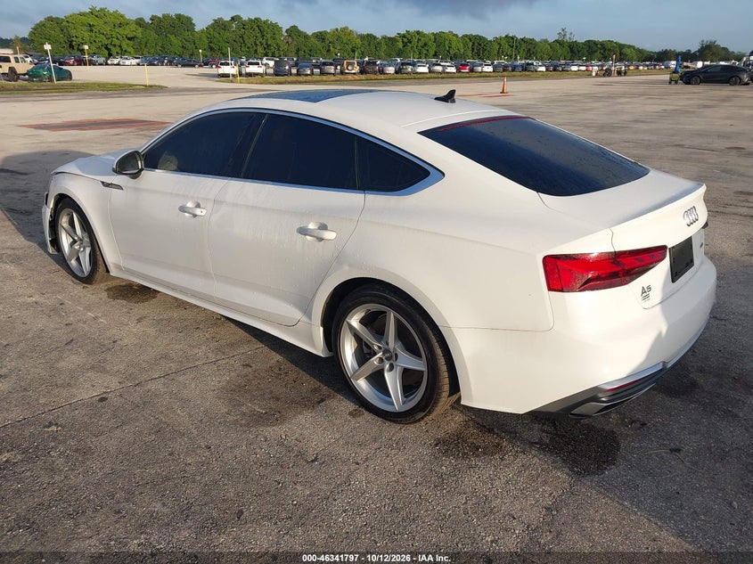 AUDI A5 SPORTBACK 2021 VIN WAUDACF55MA059366