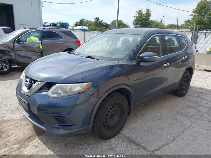 Vin: knmat2mv5fp522023, lot: 46842074, nissan rogue s 20152
