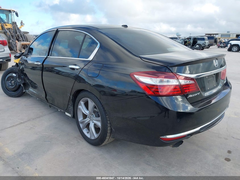 Vin: 1hgcr3f96ga014369, lot: 46842106, honda accord touring 20163