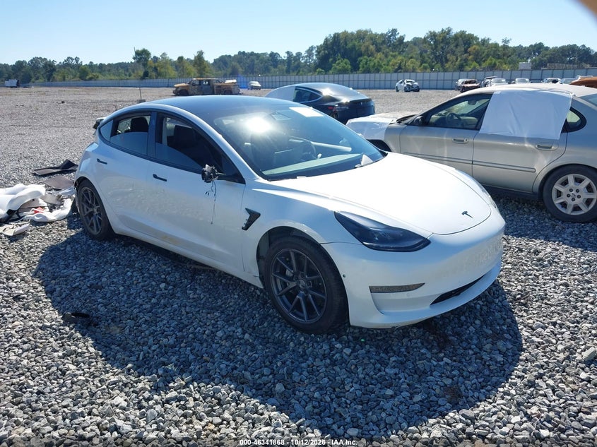 Vin: 5yj3e1ea5mf922633, lot: 46842127, tesla model 3 standard range plus rear-wheel drive 2021 img_1