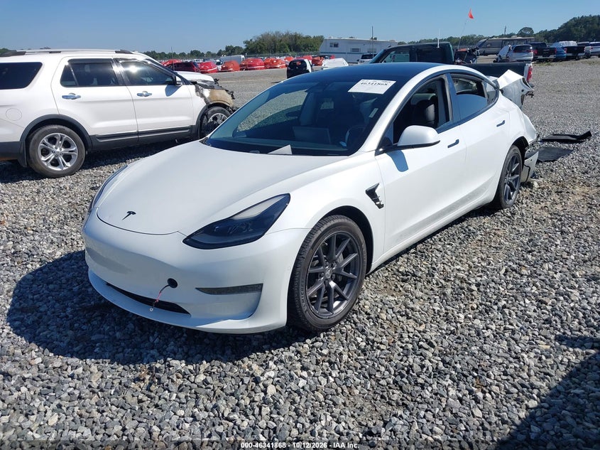 Vin: 5yj3e1ea5mf922633, lot: 46842127, tesla model 3 standard range plus rear-wheel drive 20212