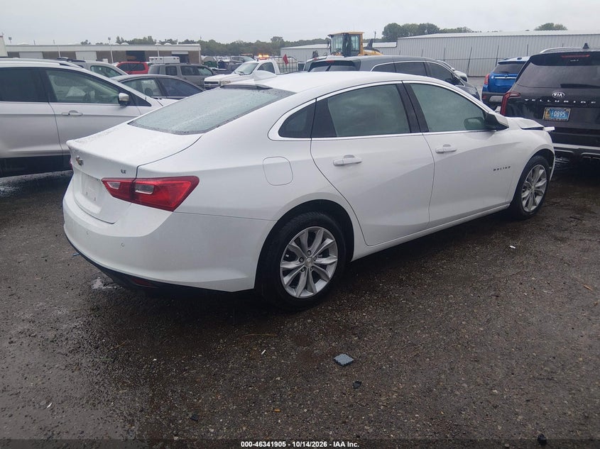 Vin: 1g1zd5st8sf118239, lot: 46842164, chevrolet malibu fwd 1lt 20254