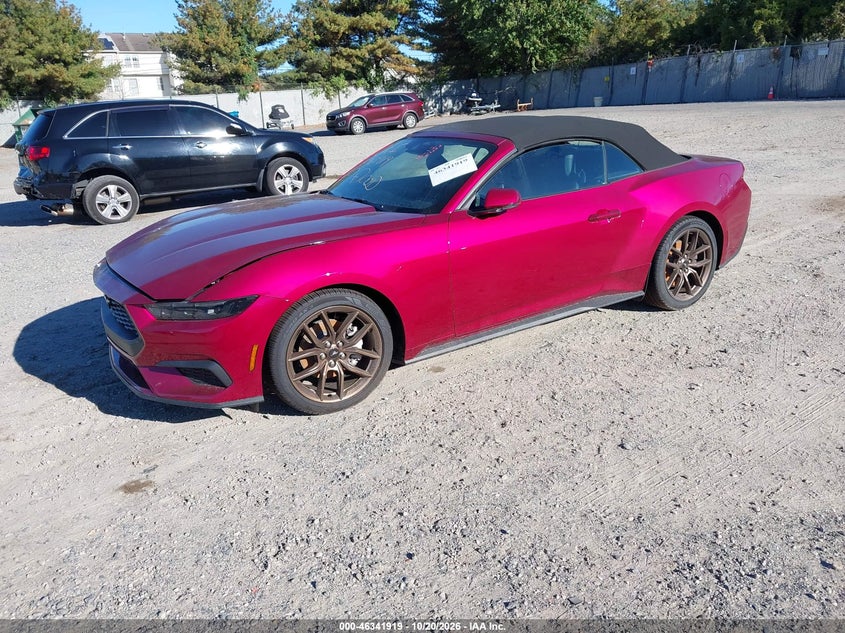 Vin: 1fagp8uh9t5125892, lot: 46842178, ford mustang ecoboost premium 20262