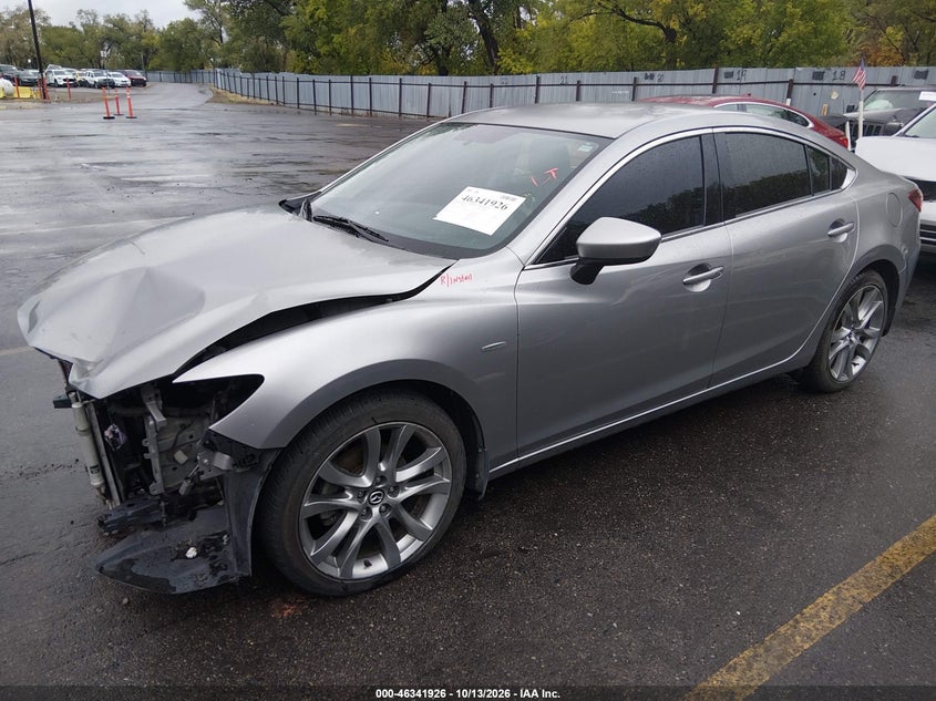 Vin: jm1gj1v59f1197341, lot: 46842185, mazda mazda6 i touring 20152