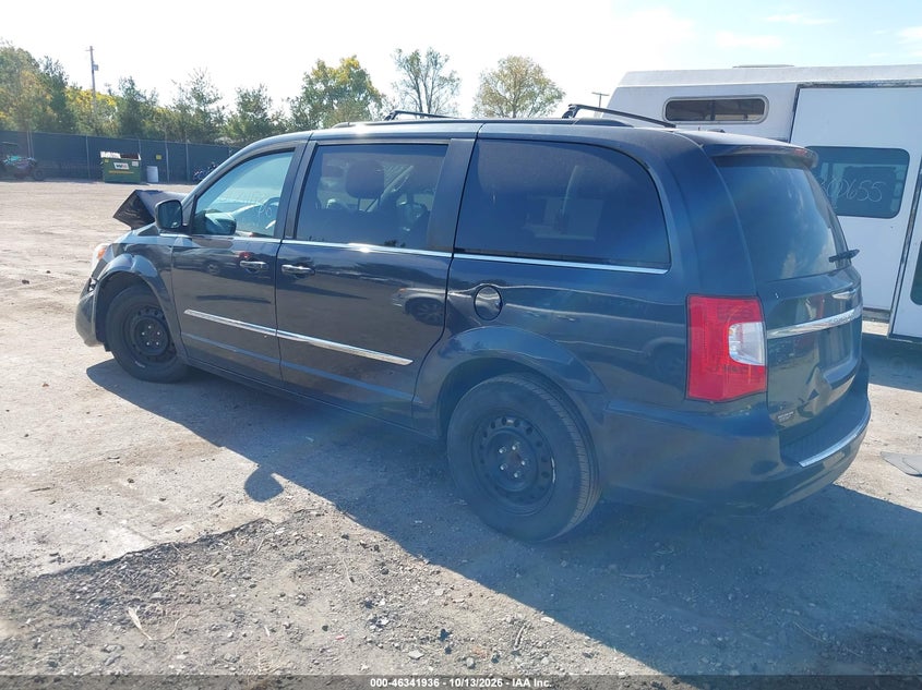 Vin: 2c4rc1bg0dr596933, lot: 46842195, chrysler town & country touring 20133