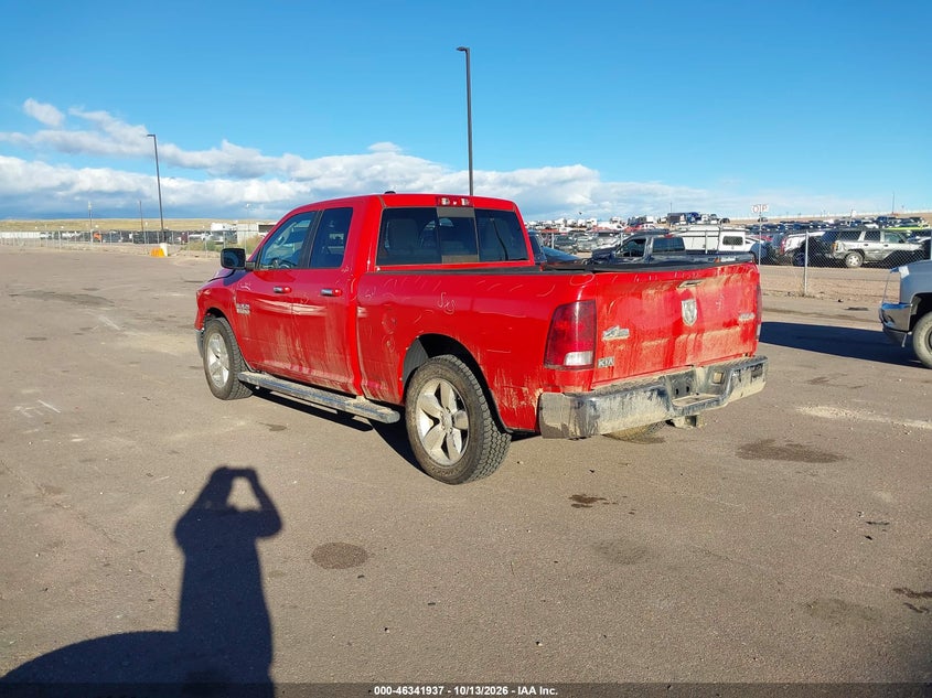Vin: 1c6rr7ggxfs530876, lot: 46842196, ram 1500 big horn 20153