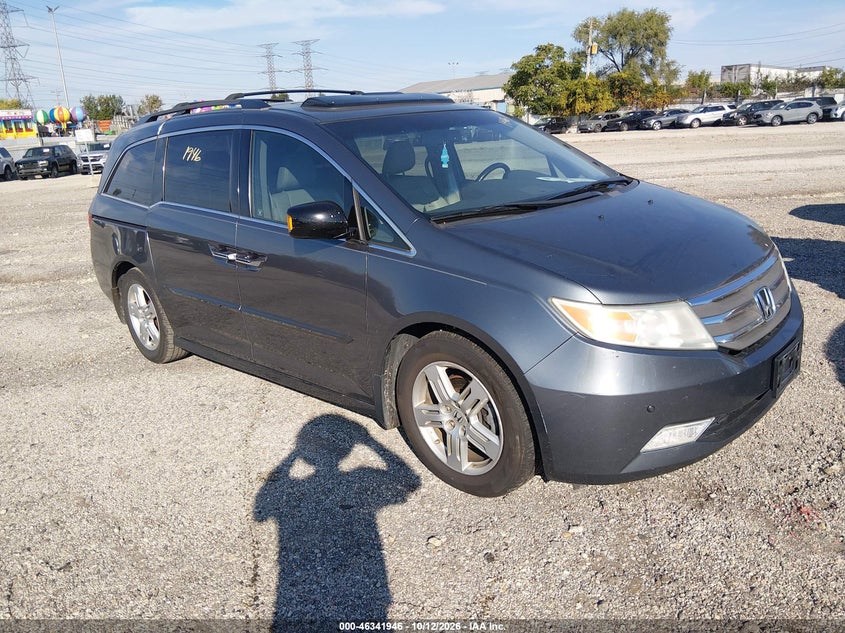 Vin: 5fnrl5h9xbb025846, lot: 46842205, honda odyssey touring/touring elite 20111