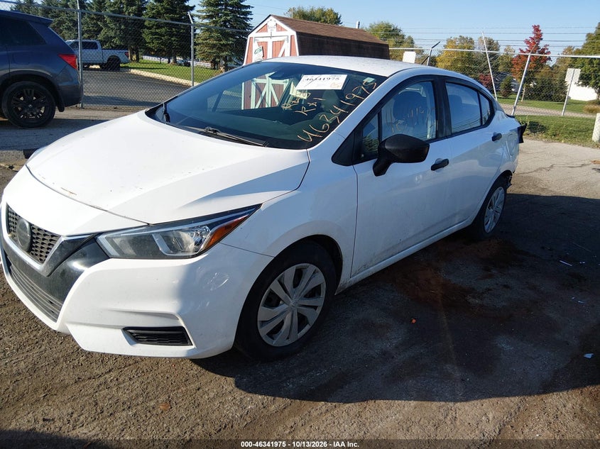 Vin: 3n1cn8dvxml818253, lot: 46842234, nissan versa s xtronic cvt 20212