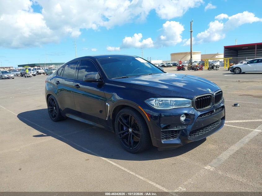 Vin: 5ymkw8c57klr38390, lot: 46842285, bmw x6 m 20191