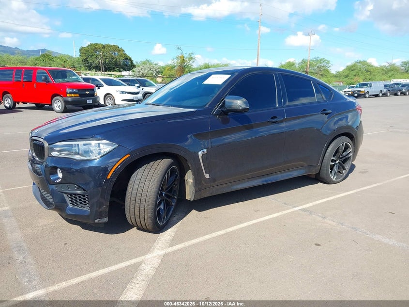 Vin: 5ymkw8c57klr38390, lot: 46842285, bmw x6 m 20192