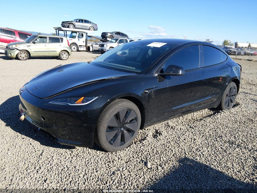 Vin: 5yj3e1eb1sf018428, lot: 46842303, tesla model 3 long range all-wheel drive 20252