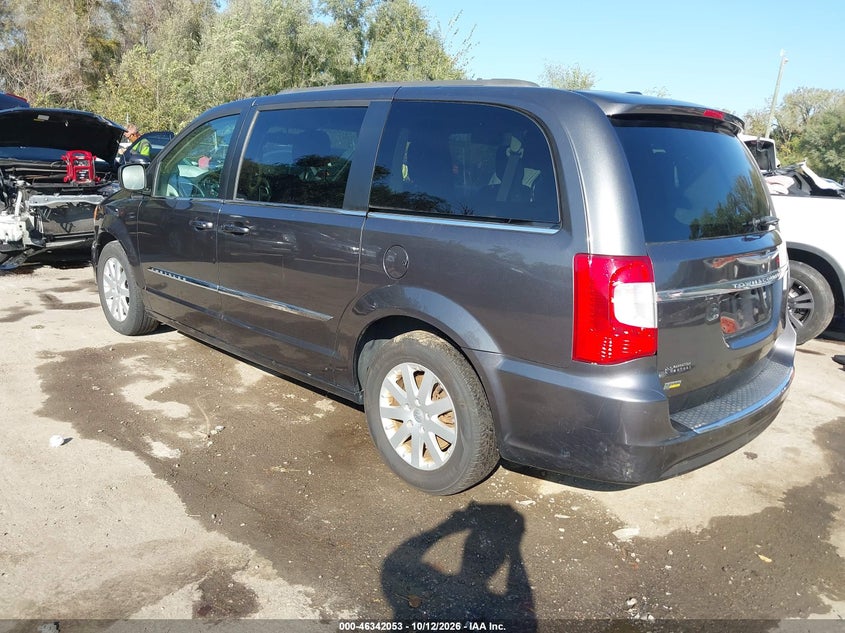 Vin: 2c4rc1bg2gr289963, lot: 46842313, chrysler town & country touring 20163