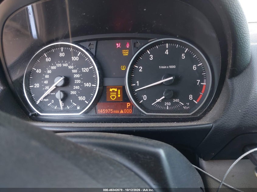 BMW 135I 2008 VIN WBAUN93578VF55444