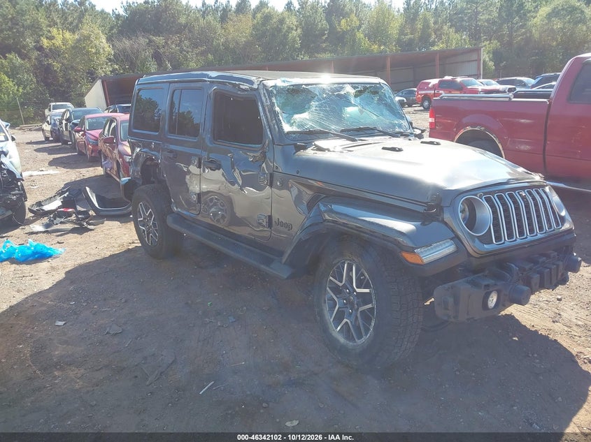 Vin: 1c4pjxeg4sw549288, lot: 46842361, jeep wrangler 4-door sahara 4x4 2025 img_1