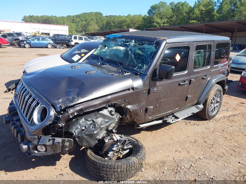 Vin: 1c4pjxeg4sw549288, lot: 46842361, jeep wrangler 4-door sahara 4x4 20252